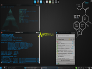 KDE ArchLinux com Kde